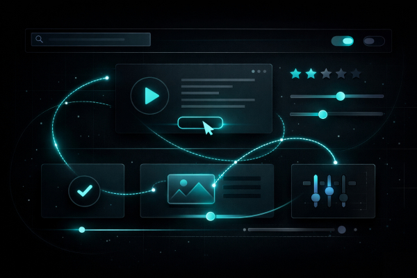 Illustration representing UX and usability evaluation